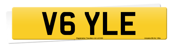 Registration number V6 YLE